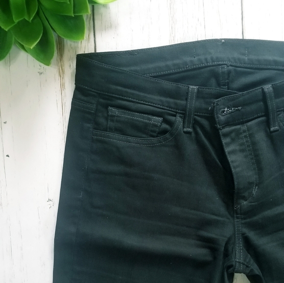 Joe's Black Straight Ankle Jeans - Picture 3 of 8